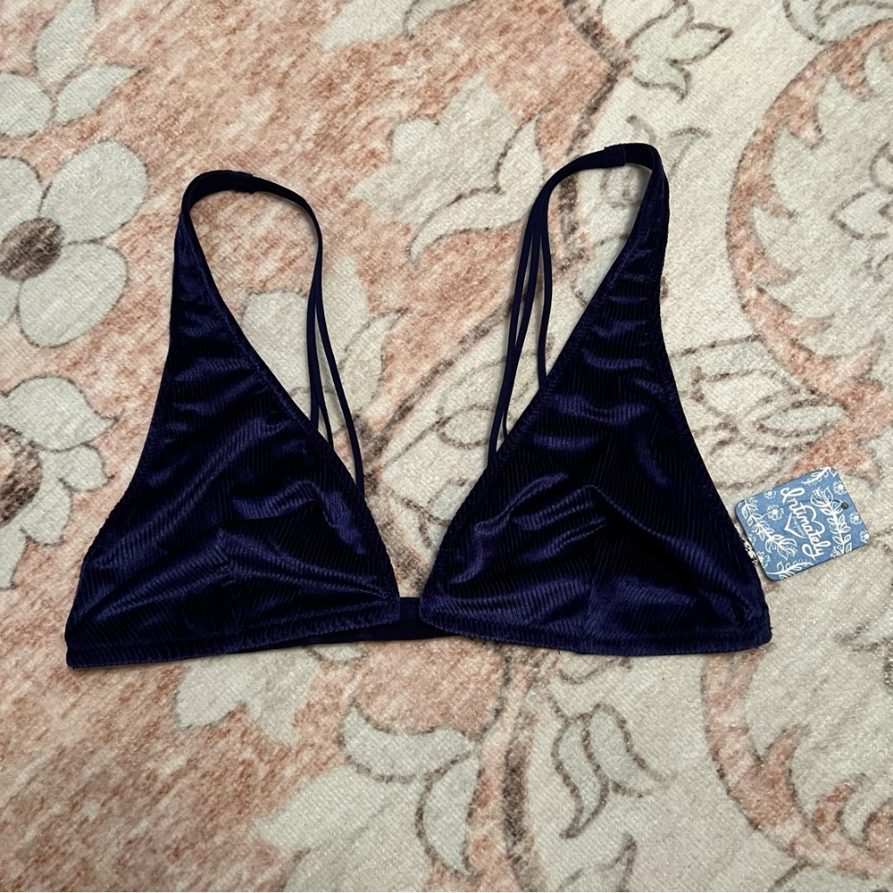 Intimately Free People Bralette blue sapphire